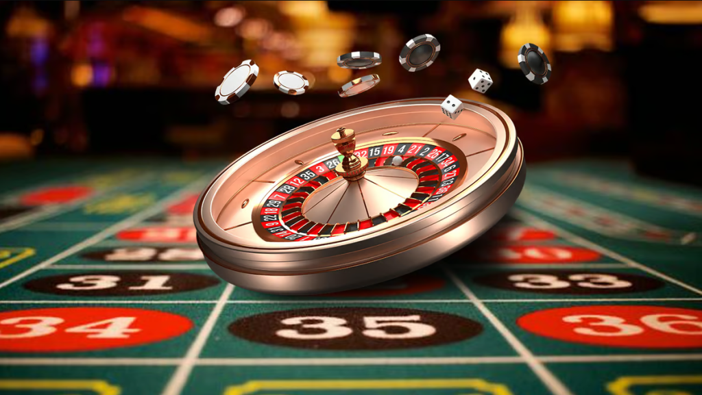 Roulette là một từ tiếng Pháp mang ý nghĩa vòng quay nhỏ